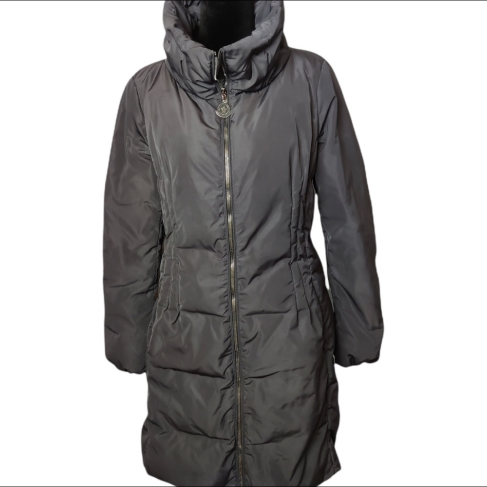 MONCLER Renne Down Matte Long Puffer Coat Size 4